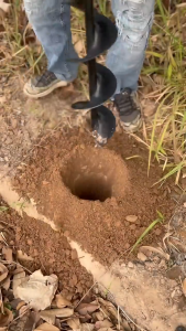 เครื่องยนต์เจาะหลุม 2จังหวะ พร้อมดอกเจาะหลุม 4 - 6 นิ้ว ยี่ห้อ MACNUM รุ่น MN-520 (รับประกัน 6เดือน)