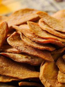 Air Fried Natural Sweet Potato Chips Crunchy Snack
