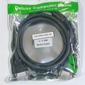Cáp màn hình VGA dài 1.5m (Cáp VGA KingMaster chính hãng chất lương)