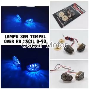 LAMPU SEN TEMPEL KURA KURA LED CRYSTAL TURTLE AEROX NMAX CBR NINJA VIXION FU TIGER UNIVERSAL