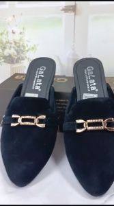 Bisa Cod - Blackpanda Flatshoes Mules GALATA DIORA - Sepatu Flat Shoes Model Sandal Slop Bustong - Black/Hitam TYPE Karya - Sandal Wanita Murah - Sandal Wanita Premium - Sandal Wanita Terlaris - Bappau Viral
