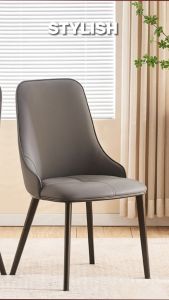 ASJ_Lavish-Modern Design PU Leather Dining & Leisure Chair - 3 Colours for choices