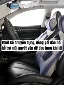 Bộ gối đầu tựa lưng kháng khuẩn cao cấp chính hãng ICaRoom