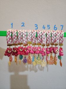 สายรัดเข็มขัดนักเรียนเรซิ่นน้องหมีรอสโซ่