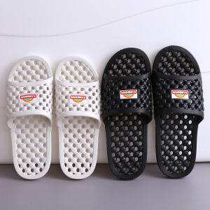 รองเท้าแตะพื้นแบนแบบโปร่งสำหรับใช้ในบ้านและโรงแรม รองเท้าแตะแบบสวมลำลองสำหรับทั้งชายและหญิง รองเท้าแตะแบบสวมสำหรับออกกำลังกายในช่วงฤดูร้อน