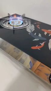 GIGA เตาแก๊สตั้งโต๊ะ กล่องคู่ หัวเตาคู่เทอร์โบ ไฟแรง หน้าเตากระจก ทนความร้อน รุ่น GG-SG239 (รับประกันสปาร์ค 1ปี)