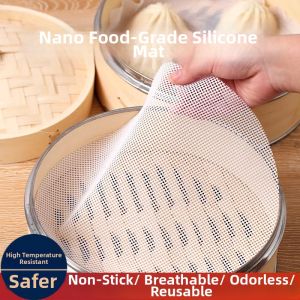 Non-stick Food Grade Silicone Steaming Pad
