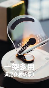 Transparent Phone Tablet Holder Adjustable Portable Table Stand Rotatable Flexible Anti Slip Universal Desktop Desk