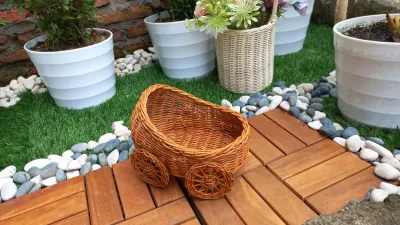 keranjang bentuk box baby dari rotan