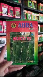 Benih PARIA MUKTI TV F1 10 Gram Bibit Pare Hibrida F1 Varietas Pa 701 Sayuran Unggul AURA SEED