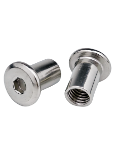 Vít Lục Giác Nội Bộ Khóa Đôi 304 Thép Không Gỉ Đầu Chìm Vít Lục Giác Nội Bộ Cạnh Nghiêng Vít Cố Định M2-M10 Phụ Kiện Phần Cứng