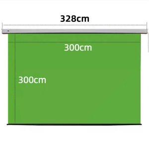 Falcon Eyes | Wireless Remote Electric Green Screen Wall-Mounted & Portable Adjustable Backdrop