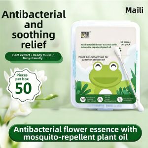 One-time Use Essential Oil Cotton Swabs Set Anti-itch Cooling Refreshing