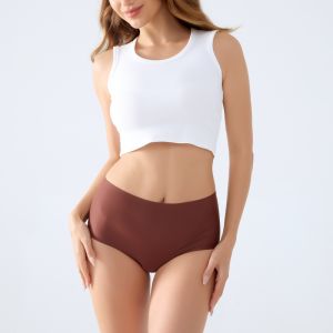 Finetoo eo cao đồ lót không đường may không có cuộn xuống không có đi xe lên vô hình Comfort quần lót đầy màu sắc nhiều kích cỡ