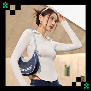 Luoke Yoga top for Women Summer Half Zip Long Sleeve Outdoor Casual Sports Quick Dry Breathable Tight Fit Naked Fitness Sun Protection Yoga Suit