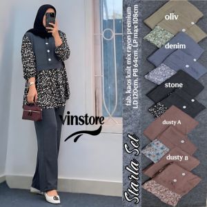SETELAN MUSLIM CRINKLE MIX ROMPI RENDRA MENYATU JUMBO LD 120 SETCEL MUSKIM BY TULUS