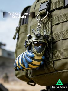 YIRANJIA | Tactical Helmet Design Game Collectible Keychain