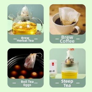 TAFUMAN | Food Grade Corn Fiber Tea Filter Bags