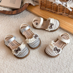 Summer New Breathable Soft Sole Lace-up Childrens Sandals