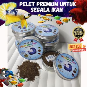 pelet ikan cupang dan segala jenis ikan premium 50gr pf-500