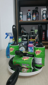 Cây lăn bụi siêu dính loại lớn 56 lớp Scotch-Brite 3M 837R - xé dễ dàng không để lại keo lấy sạch bụi bẩn