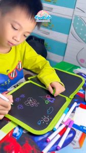 Sách vẽ phát sáng xoá được siêu tiện lợi tặng kèm bút và khăn lau - ĐỒ CHƠI GIÁO DỤC - SP0425