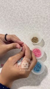 Mote Pasir 8/0 3mm: Perlengkapan Aksesoris Kerajinan Tangan