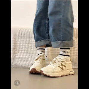 DS รองเท้าผู้หญิง รองเท้าผ้าใบผู้หญิง รองเท้าแฟชั่น สไตล์เกาหลีสุดฮิต ใส่สบาย ใส่แล้วสูง ไซส์ 35-40 รองเท้า รองเท้าผ้าใบ ผญ รองเท้าผ้าไบผ ญ สีน้ำเงิน สีกากี