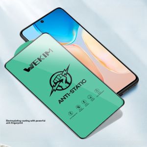Henyou | Full Cover Waterdrop Tempered Glass Film For Vivo iQoo12 And 12Pro High Definition Curved Surface Heat Bend Privacy Screen Guard