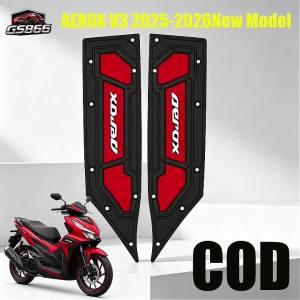 【GS866】Premium Aerox V3 Motorcycle Carpet Footrest – Non-Slip PREMIUM ANTI-SLIP RUBBER MATERIAL