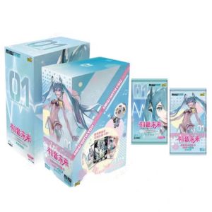 KAYOU Original Hatsune Miku Card Charm Pack Shining Superstar Party Show Cards CR OR UTR Rare Collection Card Toy