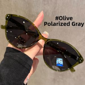 Schever | Tortoiseshell Cat Eye Polarized UV Protection Retro Style Sunglasses for Women and Myopia