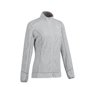 Decathlon Fleece Jacket Womens Outdoor Hiking Sport Warmth Polyester Fiber Zipper Regular Length Couples Autumn Winter Spring