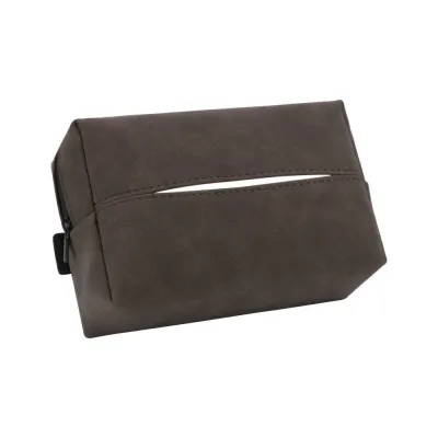 MEISHILONG | Suede Car Tissue Box