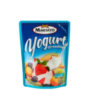 MAYONAISE MAESTRO SAUS SALAD BUAH - YOGURT DRESSING POUCH 180 GRAM