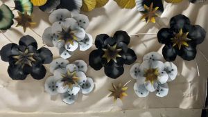 Walldecor Berkah Dekorasi Hiasan Pajangan Dinding Big Size 120x50 Wall Decor Daun Bunga Leaf Gingko