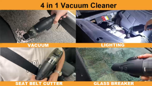 Yokozon 4-in-1 Portable Wireless Handheld Vacuum Cleaner Mini Vacuum Cleaner For Home & Car