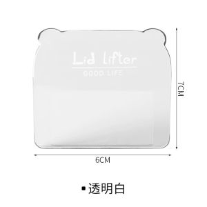 Creative Toilet Lid Lifter Set Sticky Flip Cover Handle Sanitary Toilet Seat Ring Lifters Kit Home Bathroom Accessories