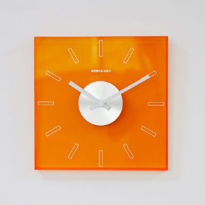 Minimalis Nordic siri dinding jam akrilik seni jualan panas rumah ruang tamu jam mudah Retro kreatif INS hiasan dinding 30cm