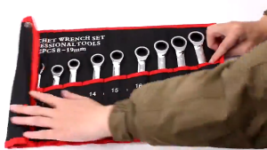 KUNCI RING PAS SET 11 PCS 8-24MM COMBINATION SPANNER WRENCH SET MURAH