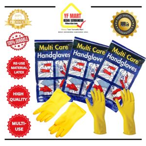 Multi Care Handgloves – Reusable & Durable Latex Gloves