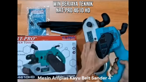 NRT-PRO 4610 HD Mesin Amplas Kayu Belt Sander 4" 100mm Jalan Duduk Tank Sabuk 4610HD 4610 HD