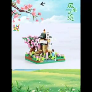 toys for boy Building blocks childrens educational assembly house building micro-particle boy toys
