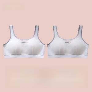 MiiOW | Comfortable Thin Sports Bra For Girls Running Underwear Development Period Anti-Bulge Breathable Summer Student Sports Bra