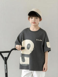 New Large Boys Animal Print Summer T-Shirt