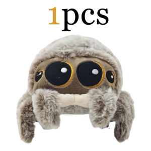 Stuffed Soft Animals Plushies Spider Toy Black Little Lucas Simulated Pillow Doll Anime Game Room Pillow Decora Kid Gift