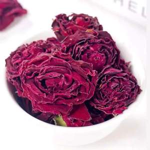 Health Boosting Whole Dried Red Rose Flower Tea