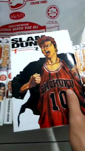 KOMIK / MANGA SLAM DUNK (PEMBOLOS KERANJANG) EDISI BAHASA MALAYSIA VOLUME 01 - 24 TAMAT