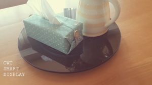 โต๊ะจีน Lazy Susan บนโต๊ะกินข้าว โต๊ะอาหาร จานหมุน 12 research (300 มม.) รุ่นมาตรฐาน