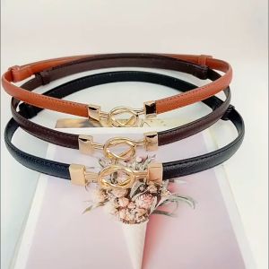 Bayar Di Tempat - Ikat Pinggang Fashion Style Untuk Wanita / Ikat Pinggang Gesper Kulit Kecil Casual